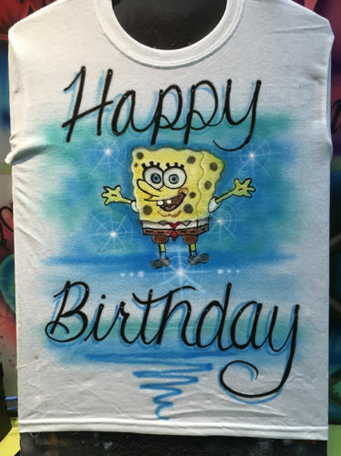 Sponge Bob Square Pants Birthday t-shirt